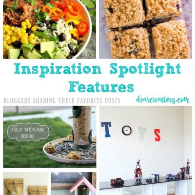 Inspiration Spotlight Linkup Party 244 Crafts, DIY, Home Decor, Recipes and More!