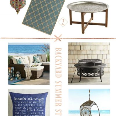 Backyard, Patio And Garden Summer Style Home Decor 6 Must Have Items!