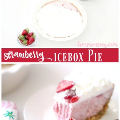 Strawberry Icebox Pie Easy, Delicious And With A Homemade Graham Cracker Crust