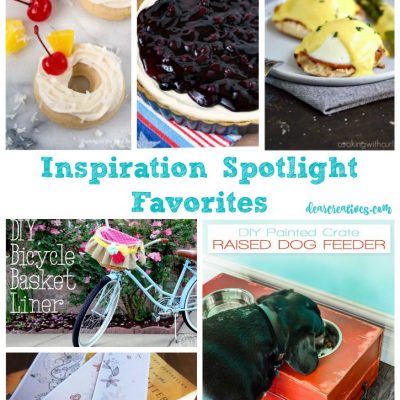 Inspiration Spotlight Linkup Party 245 Crafts, DIY, Home Decor, Recipes and More!