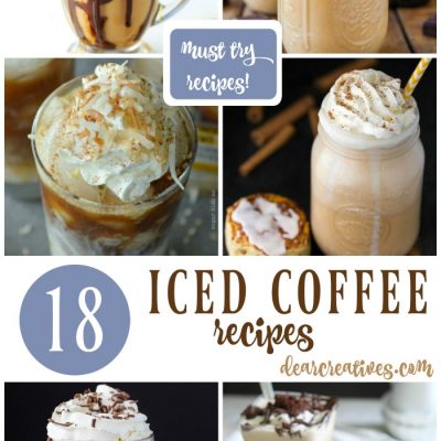 The Best Coffee Lovers Iced Coffee Drink Recipes 18+Coffee Drink Recipes!