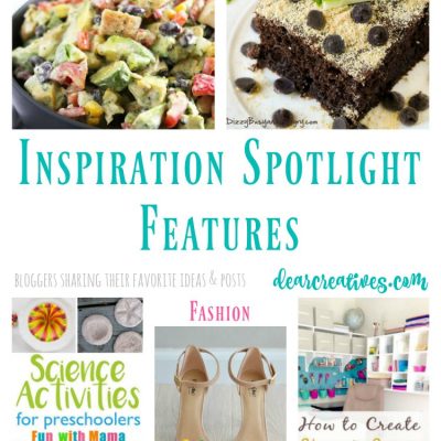 Inspiration Spotlight Linkup Party 255 Crafts, DIY, Recipes and more!