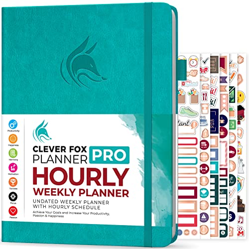 Clever Fox Planner PRO Schedule – Undated Weekly & Monthly