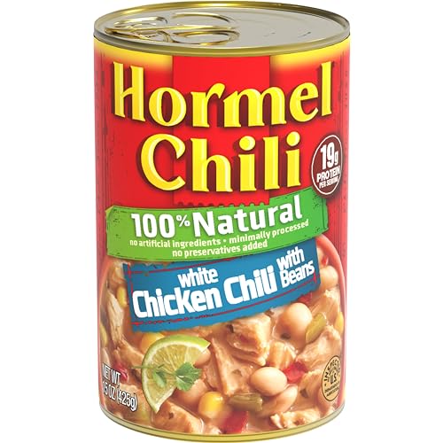 HORMEL Natural White Chicken Chili with Beans, 15 oz (Pack
