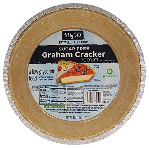 Fifty50 Foods Sugar Free Ready to Eat Graham Cracker Pie