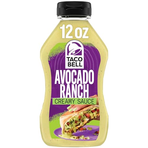 Taco Bell Creamy Avocado Ranch Sauce, 12 ounce