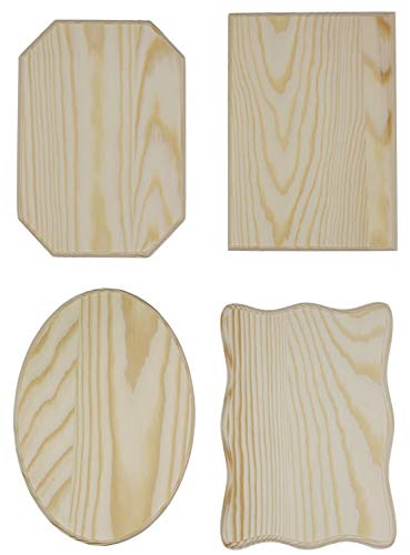 Creative Hobbies® Unfinished Wood Plaques, 6.5 Inch x 4.5 Inch,