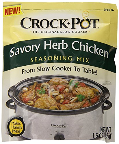 Crock Pot Savory Herb Chicken Seasoning Mix (Pack of 4)