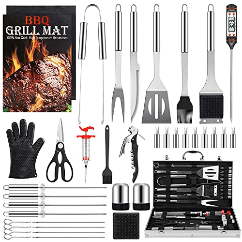 Birald Grill Set BBQ Tools Grilling Tools Set Gifts for