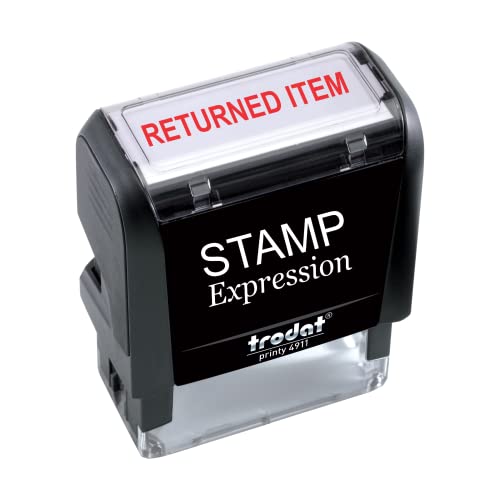StampExpression - Returned Item Office Self Inking Rubber Stamp -