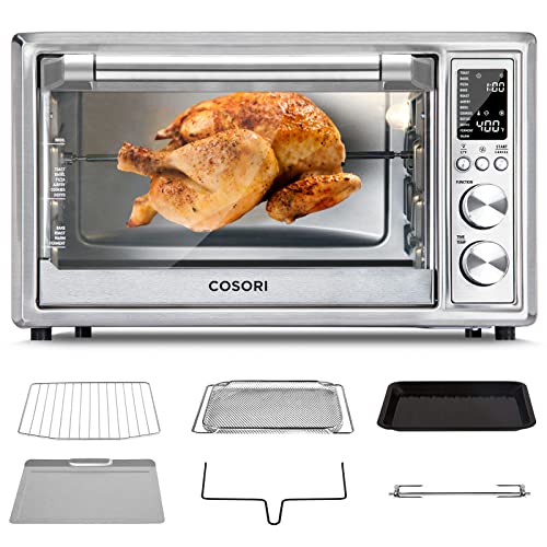 COSORI 12-in-1 Air Fryer Toaster Oven Combo, Airfryer Rotisserie Convection