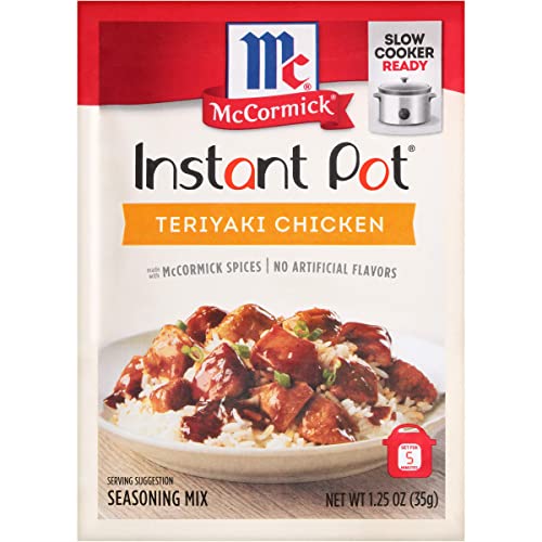 McCormick Instant Pot Teriyaki Chicken Seasoning Mix, 1.25 oz (Pack