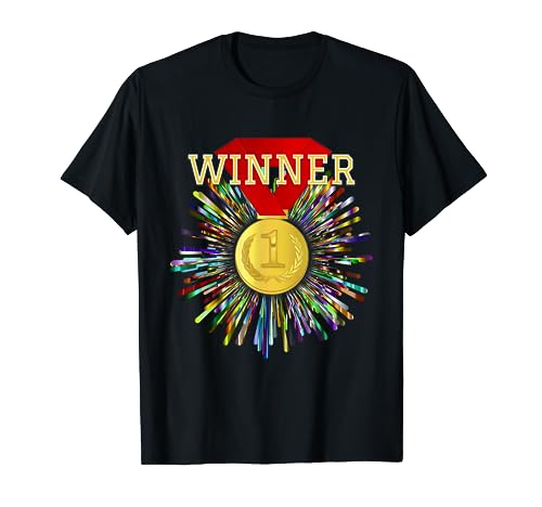 Competition Prize Winner Gold Medal #1 T-shirt