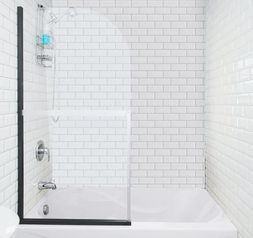 Squid Stick-On Bathtub Door - Shower Door Screen as Shower