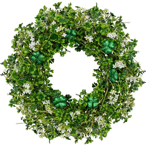VioletEverGarden St. Patrick's Day Wreath Decorations, 22inch St Patricks Day