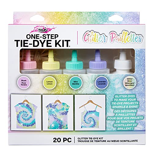 Tulip One-Step Tie-Dye Kit Easy Techniques for Sparkly Designs on