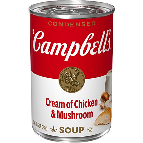 Campbell's Condensed Cream of Chicken & Mushroom Soup, 10.5 Ounce