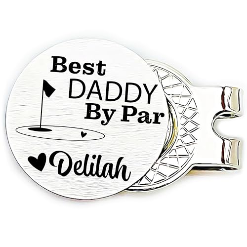 Gift for Dad Personalized Best Daddy By Par Golf Ball