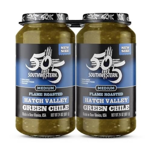 505 Southwestern Flame Roasted Medium Green Chile, 24 Ounce (Pack