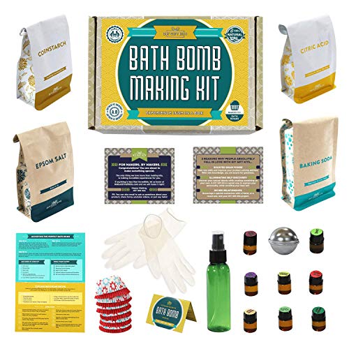 DIY Gift Kits Bath Bomb Kit (Deluxe) 8 All Natural