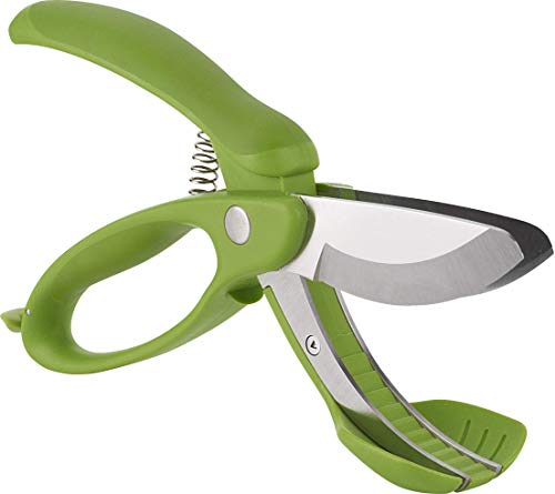 Trudeau Toss and Chop Salad Tongs, Stainless Steel