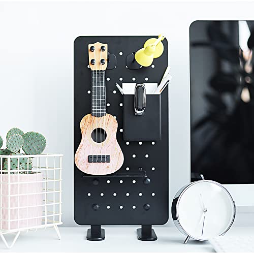wiselect Cute Office Desk Accessories, TRAUST x Metal Office Pegboard
