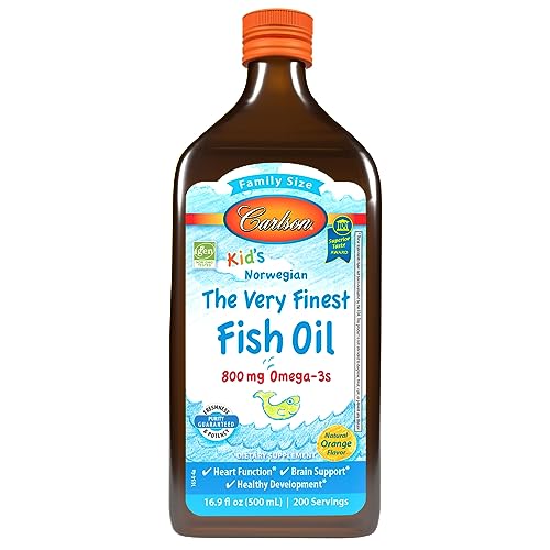Carlson - Kid's The Very Finest Fish Oil, 800 mg