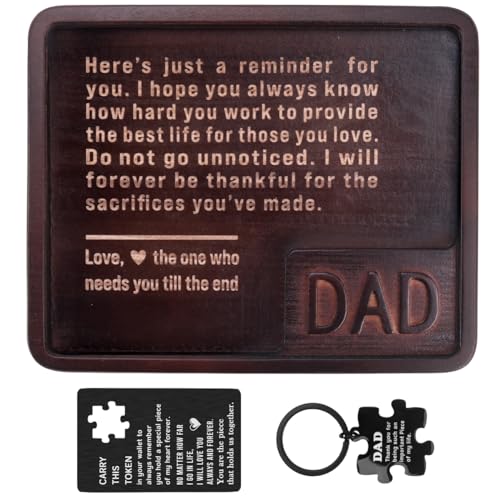 WELLBANEE Unique Birthday Gifts for Dad from Daughter Son, Gifts