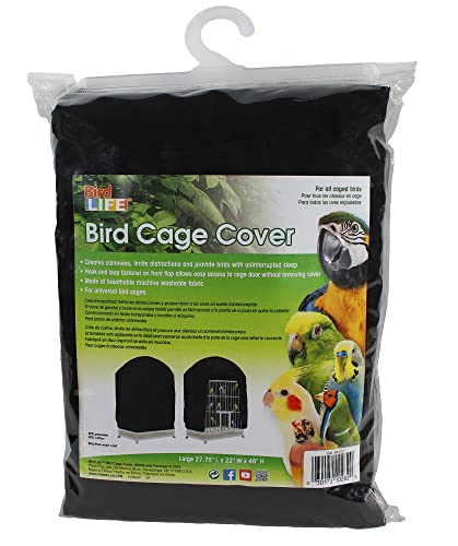Penn-Plax Bird-Life Universal Fit Birdcage Cover – Machine Washable &