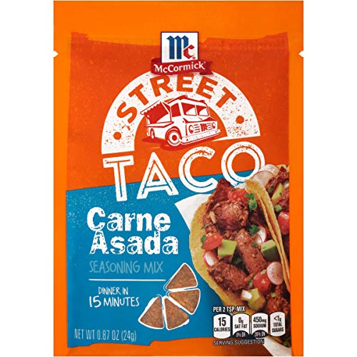 McCormick Street Taco Carne Asada Seasoning Mix, 0.87 oz (Pack
