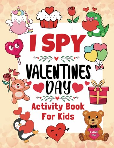 Valentine Gifts For Kids : I Spy Valentine's Day Book