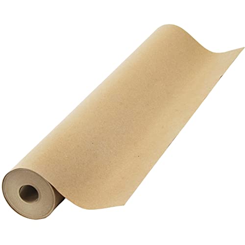 Brown Kraft Paper Roll 17.75” x 1200” (100ft) Made in