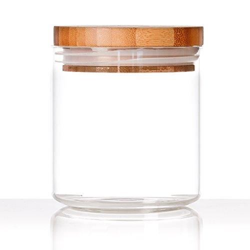 Glassery Airtight Glass Jar (Small, 2-5 cup)
