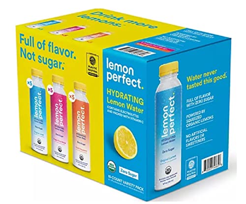 Lemon Perfect Flavored Water Variety Pack (12 fl. oz., 15