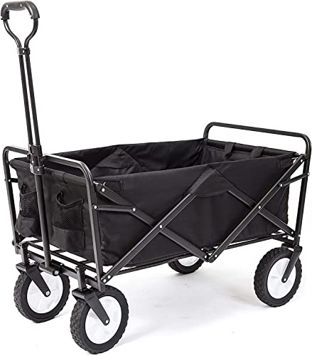 AM The America Store - Collapsible Foldable Wagon, Beach Cart