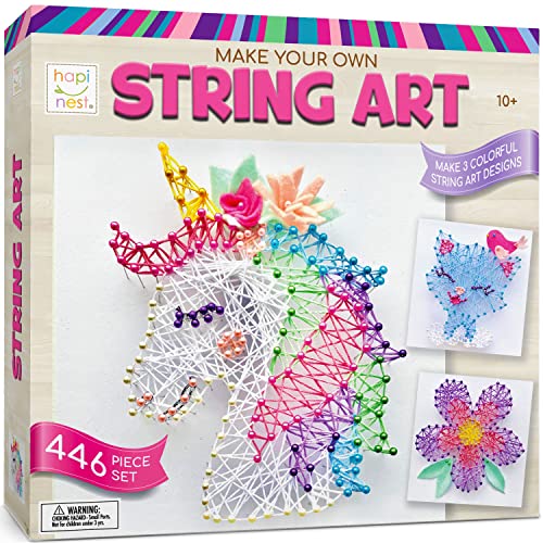 Hapinest String Art Craft Kit Gifts for Tween Girls Ages