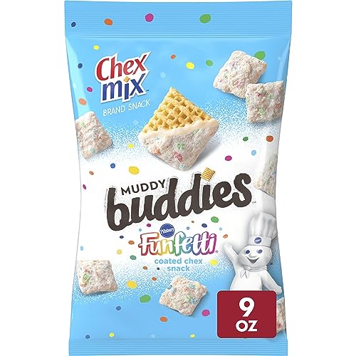 Chex Mix Muddy Buddies Funfetti Snack Mix, 9 oz