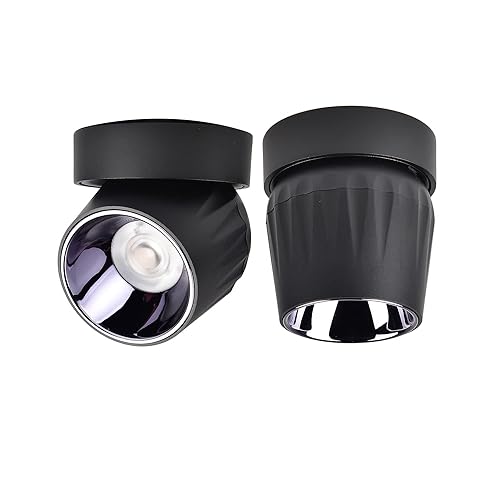 LED Ceiling Spotlight 12W - Directional Spot Light 360° Rotate