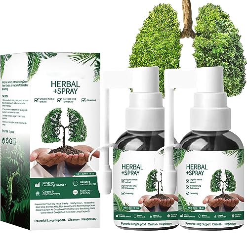 Respira Lung Care Spray, Respinature Herbal Lung Cleanse Mist, Herbal