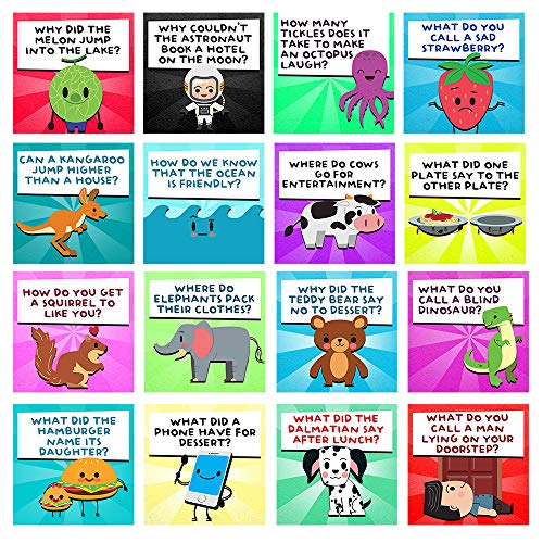 70 Joke Cards for Kids - Lunchbox Notes - Inspirational