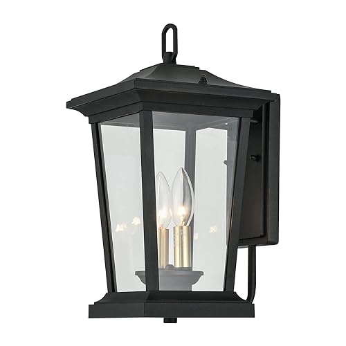 Large Outdoor Wall Sconce, Exterior Wall Mount Lighting Fixture with