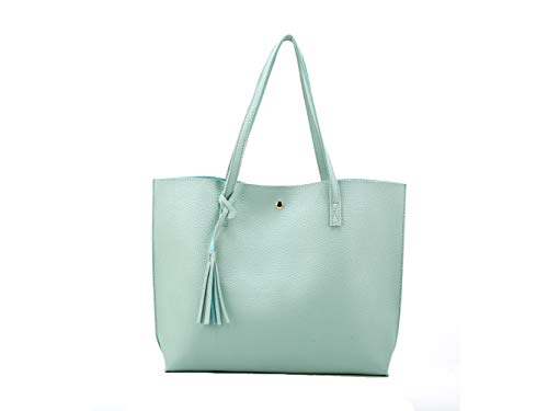 Nodykka Women Tote Bags Top Handle Satchel Handbags PU Faux