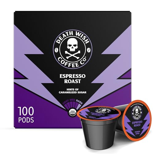 Death Wish Coffee - Single Serve Pods - Dark Roast