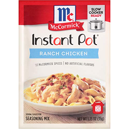 McCormick Instant Pot Ranch Chicken Seasoning Mix, 1.25 Ounce (Pack