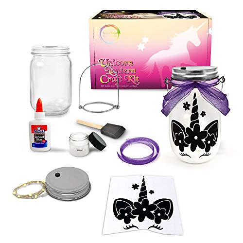 Mason Jar Lantern Craft Kit - DIY Make Your Own