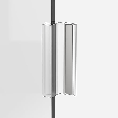 Shower Door Magnet - U Channel Door Frame with Clear
