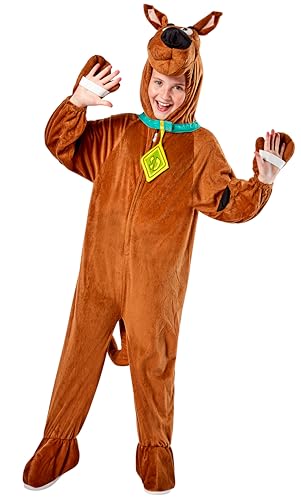 Rubie's Scooby - Doo Child's Deluxe Scooby Costume, Medium, Brown