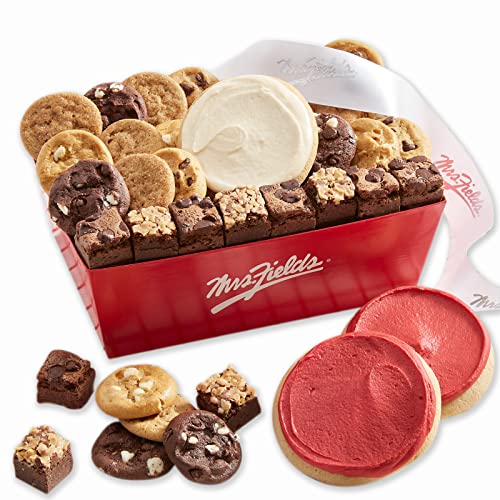 Mrs. Fields - Sweet Sampler Cookie and Brownie Tray, Assorted