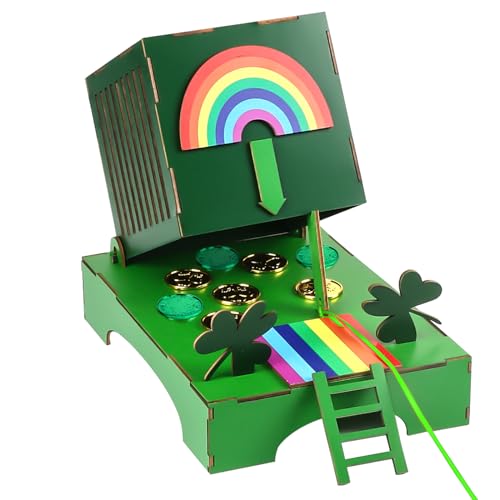 Roacasumy St. Patrick's Day Leprechaun Trap Craft Kit for Kids,
