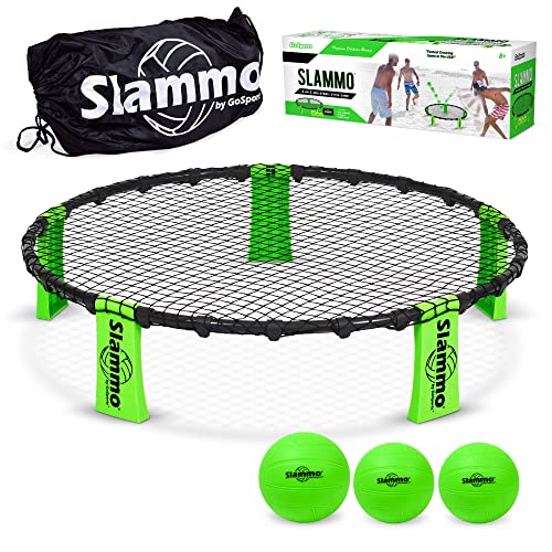 GoSports Slammo Game Set (Includes 3 Balls, Carrying Case and